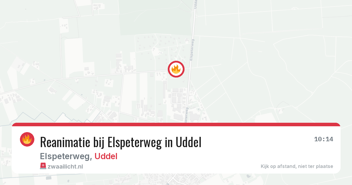 Reanimatie bij Elspeterweg in Uddel — 2 jul 2026