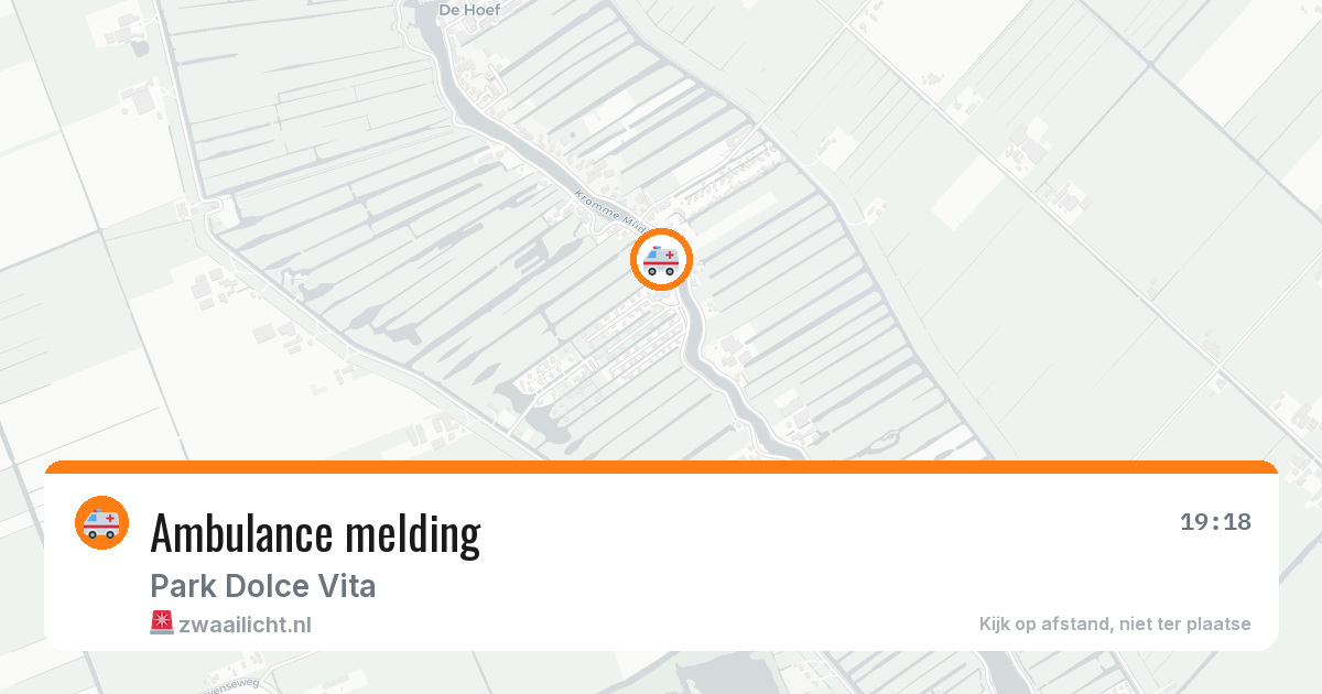 Ambulance melding — 17 jun 2026