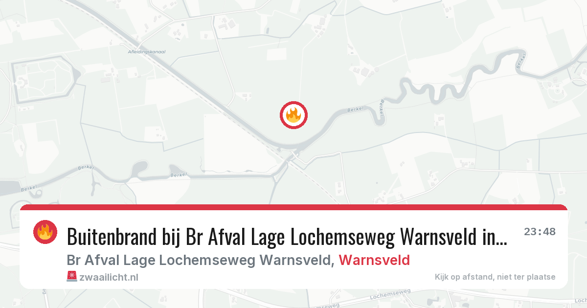Buitenbrand bij Br Afval Lage Lochemseweg Warnsveld in Warnsveld — 23 mei 2026