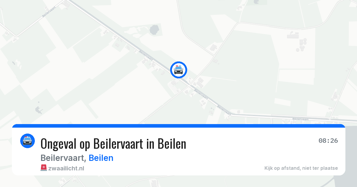 Ongeval op Beilervaart in Beilen — 1 apr 2026