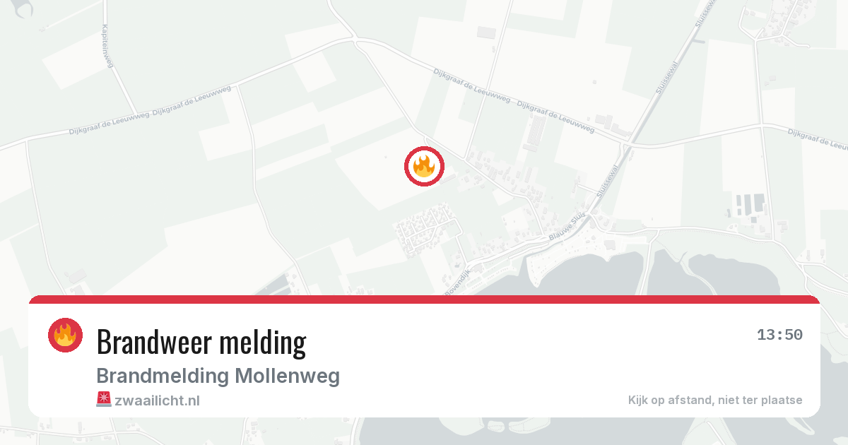 Brandweer melding — 28 jun 2026