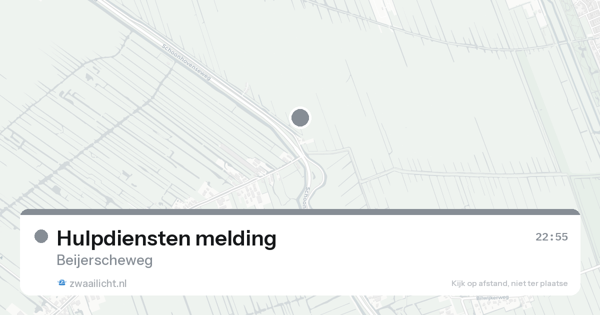 Hulpdiensten melding — 30 jan 2026