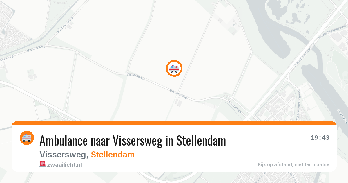 Ambulance naar Vissersweg in Stellendam — 17 feb 2026