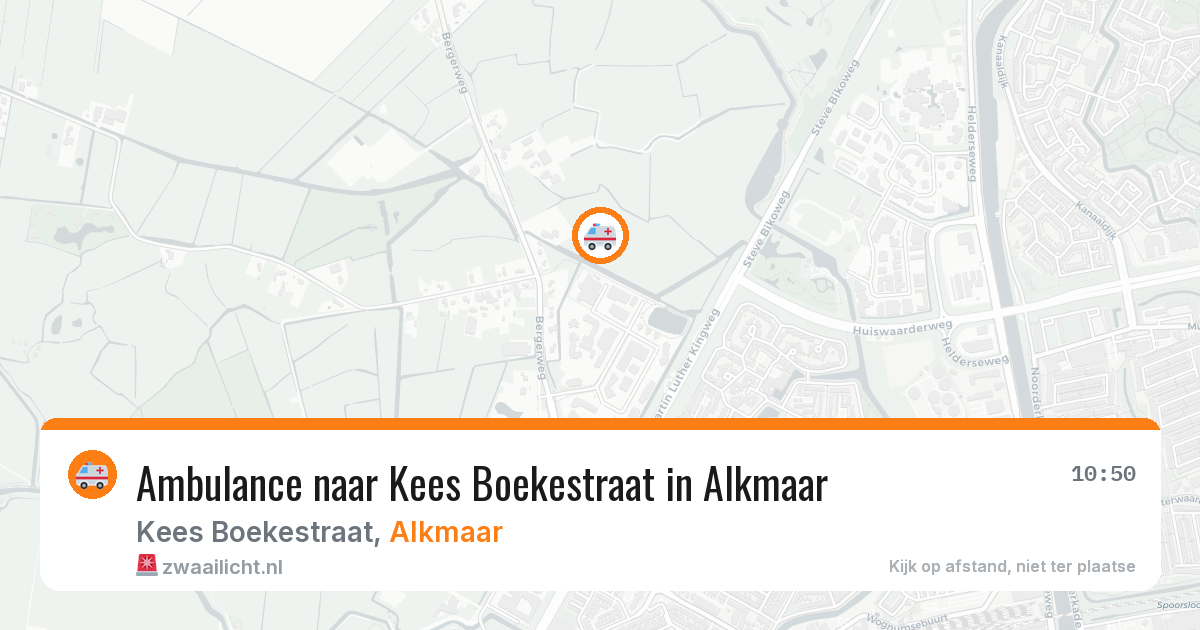 Ambulance naar Kees Boekestraat in Alkmaar — 23 jun 2026