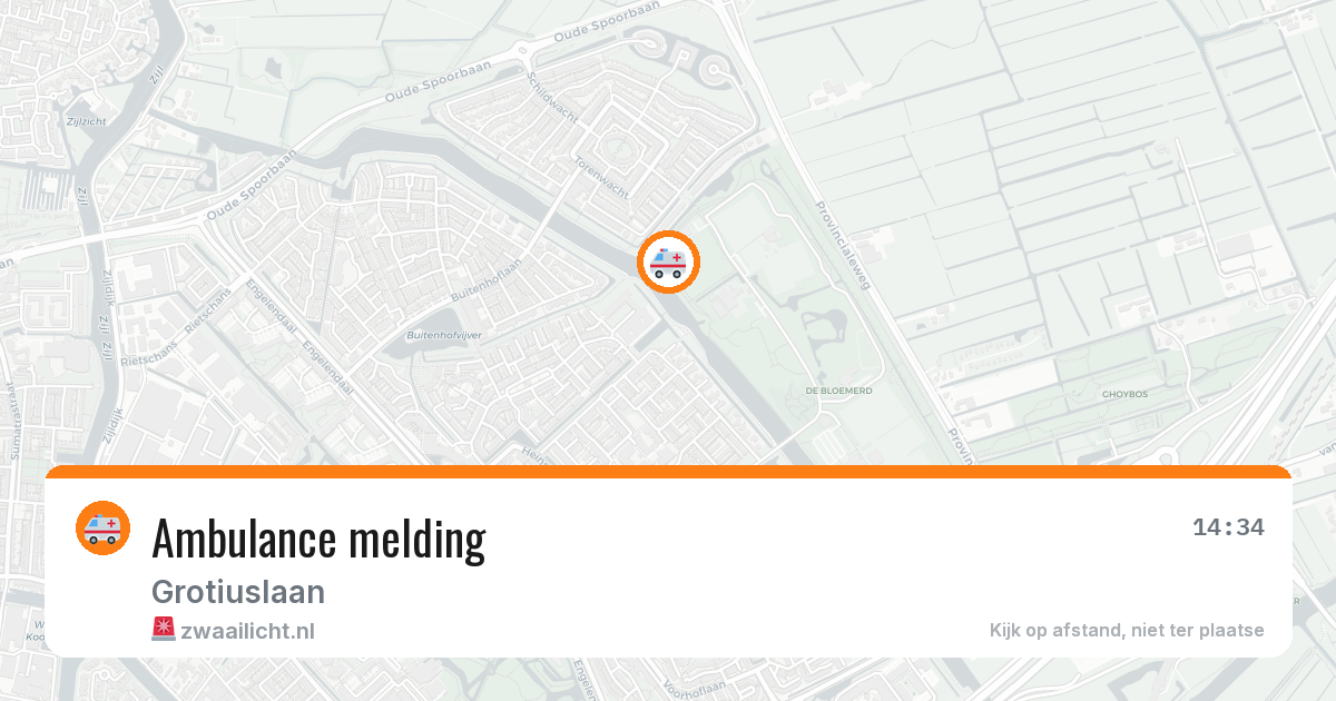 Ambulance melding — 8 feb 2026