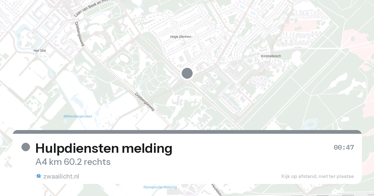 Hulpdiensten melding — 6 feb 2026 | 🚨 Zwaailicht.nl