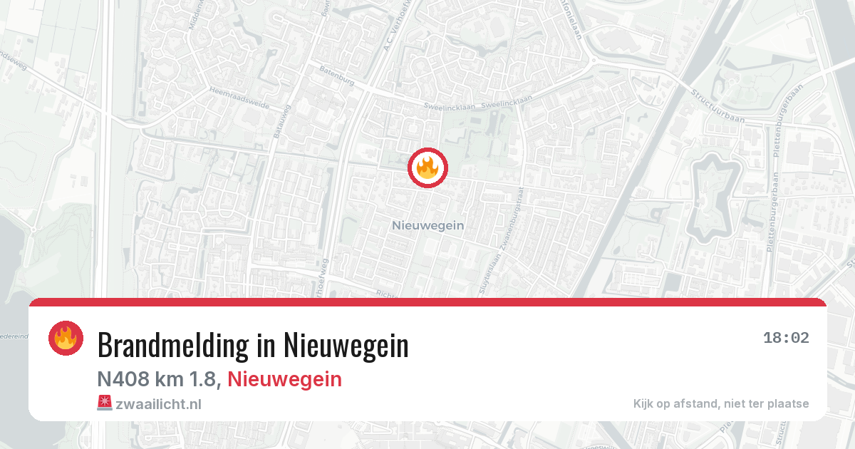 Brandmelding in Nieuwegein — 29 mei 2026