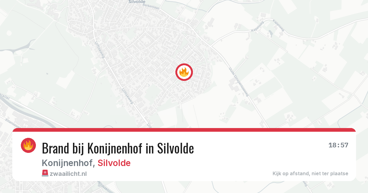 Brand bij Konijnenhof in Silvolde — 12 mrt 2026