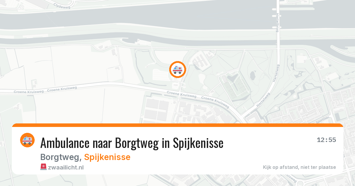 Ambulance naar Borgtweg in Spijkenisse — 18 mrt 2026