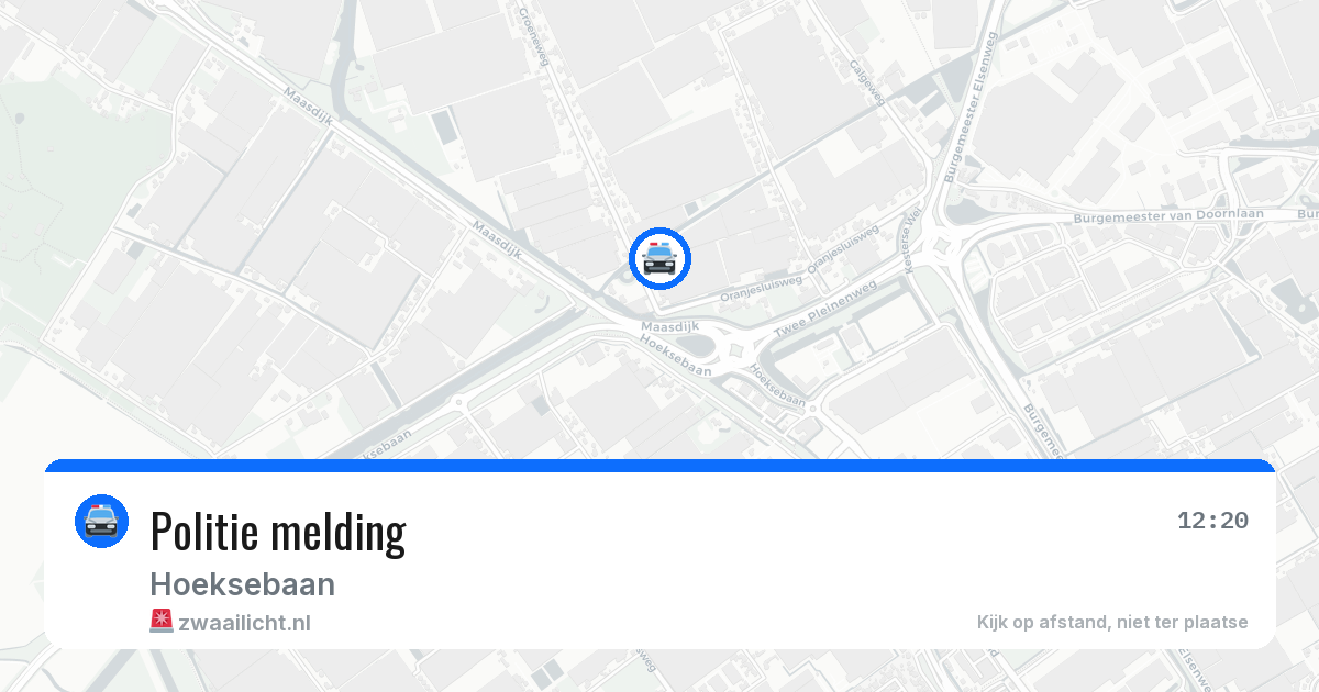 Politie melding — 10 jul 2026