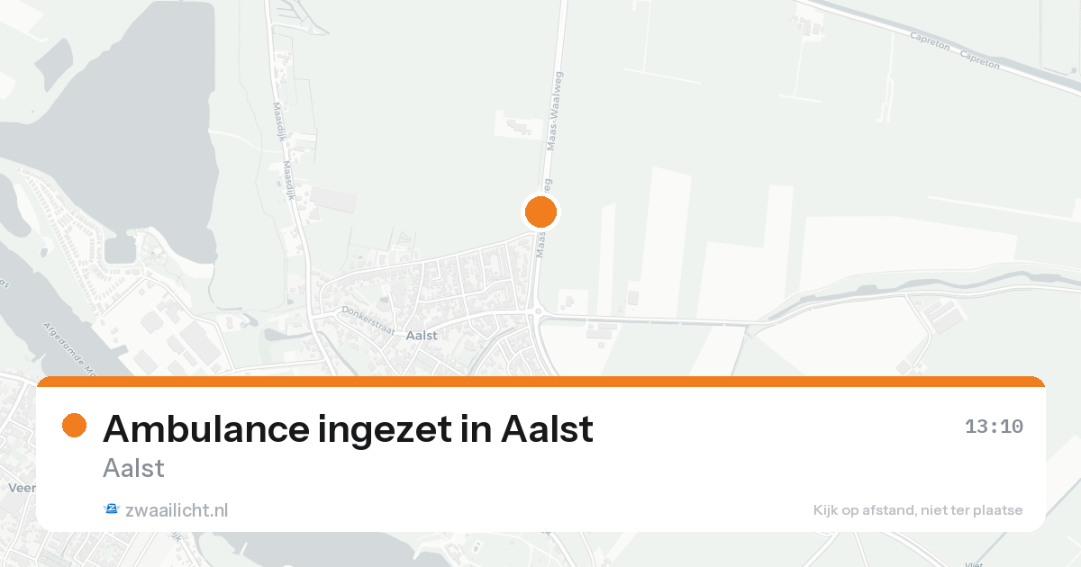 Ambulance ingezet in Aalst — 15 aug 2026