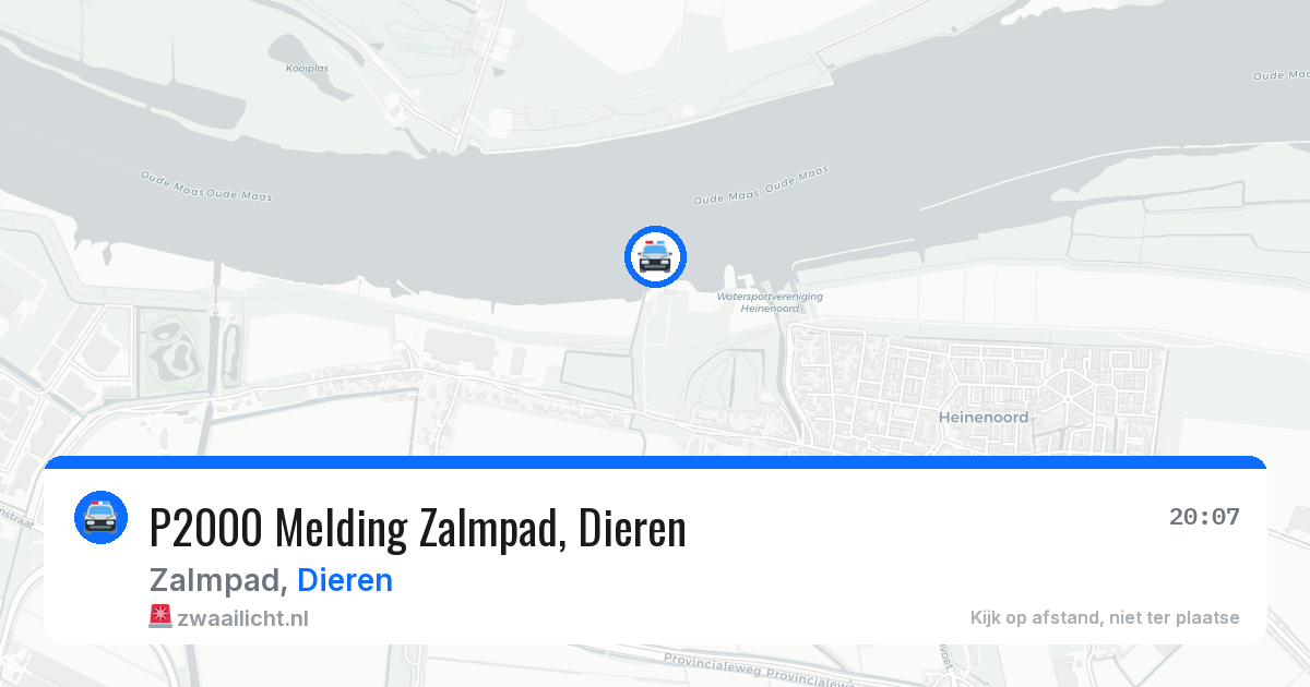 P2000 Melding Zalmpad, Dieren — 30 mei 2026