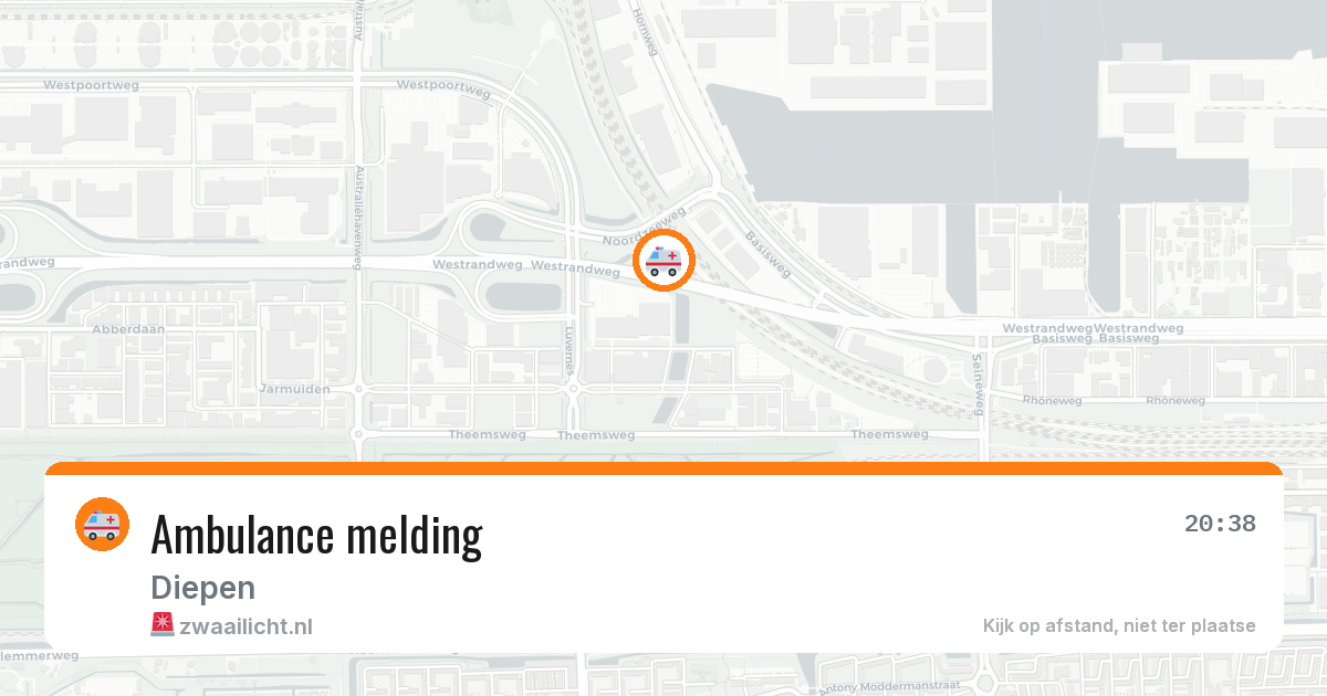 Ambulance melding — 30 jun 2026