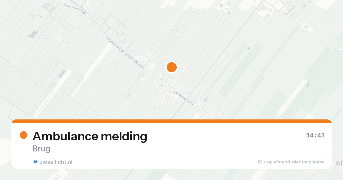 Ambulance melding — 17 jun 2026
