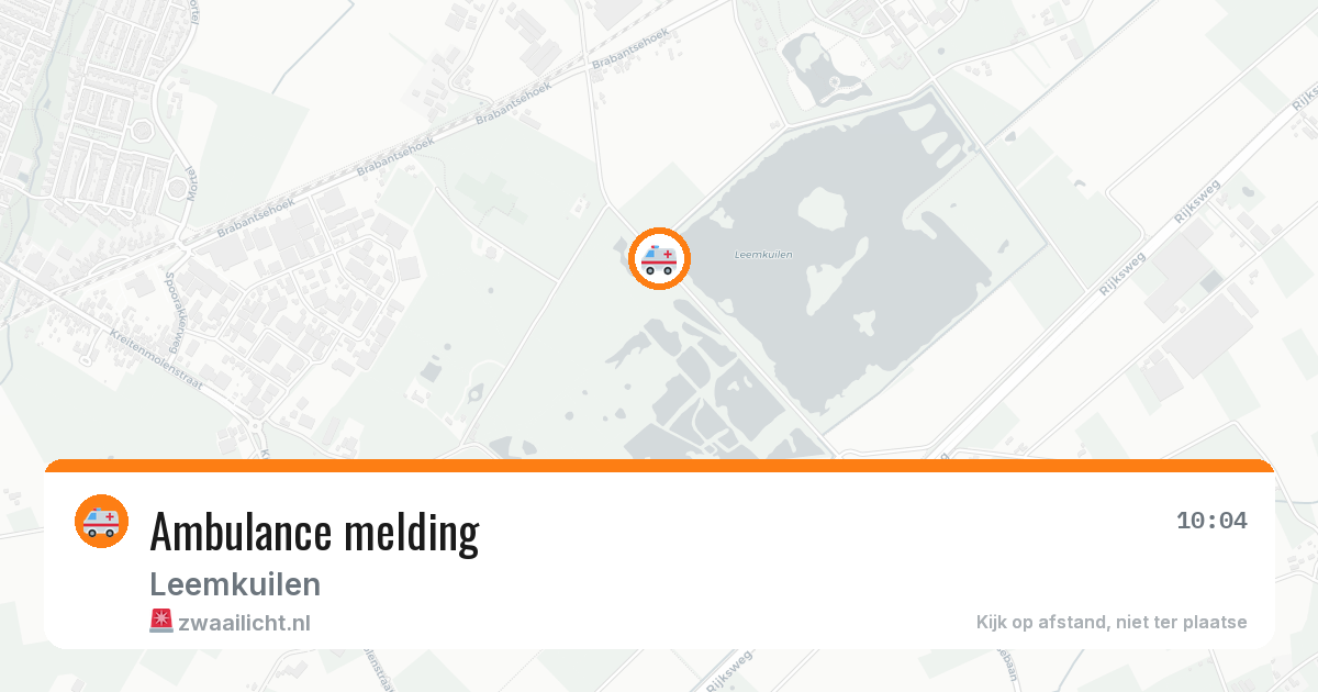 Ambulance melding — 23 jun 2026