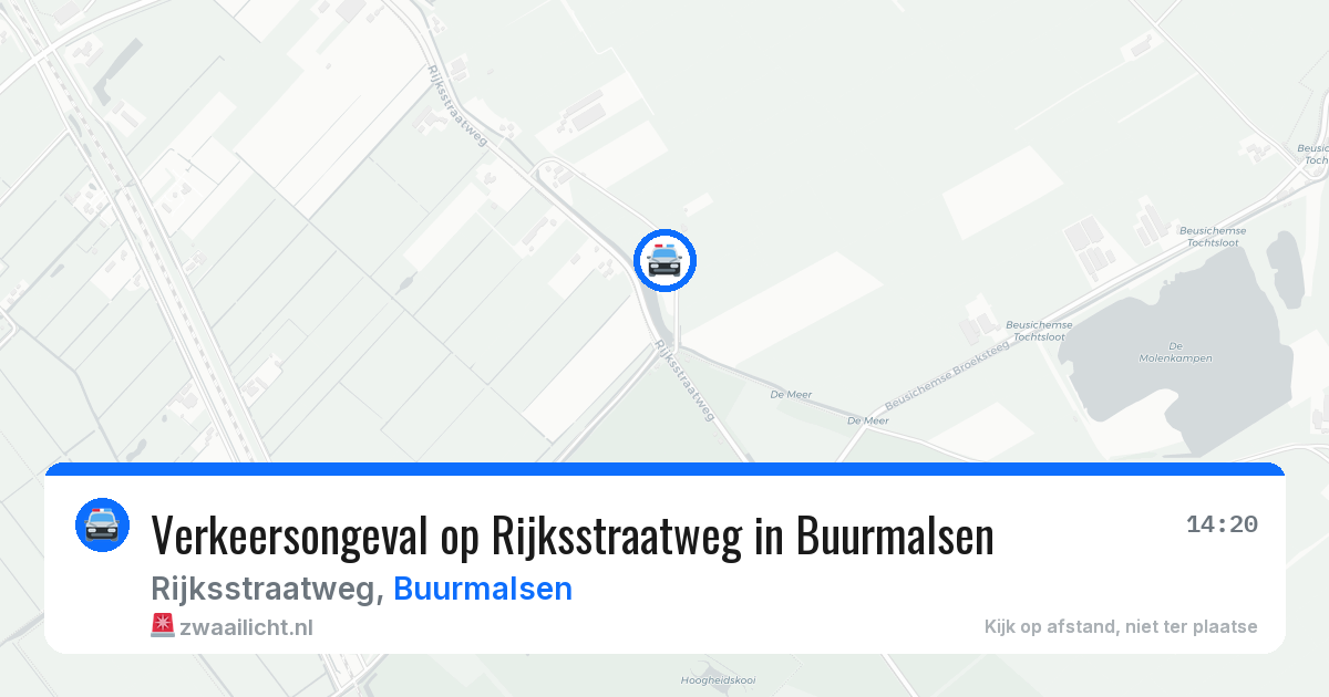 Verkeersongeval op Rijksstraatweg in Buurmalsen — 21 jan 2026