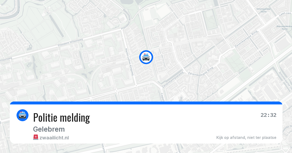 Politie melding — 28 apr 2026