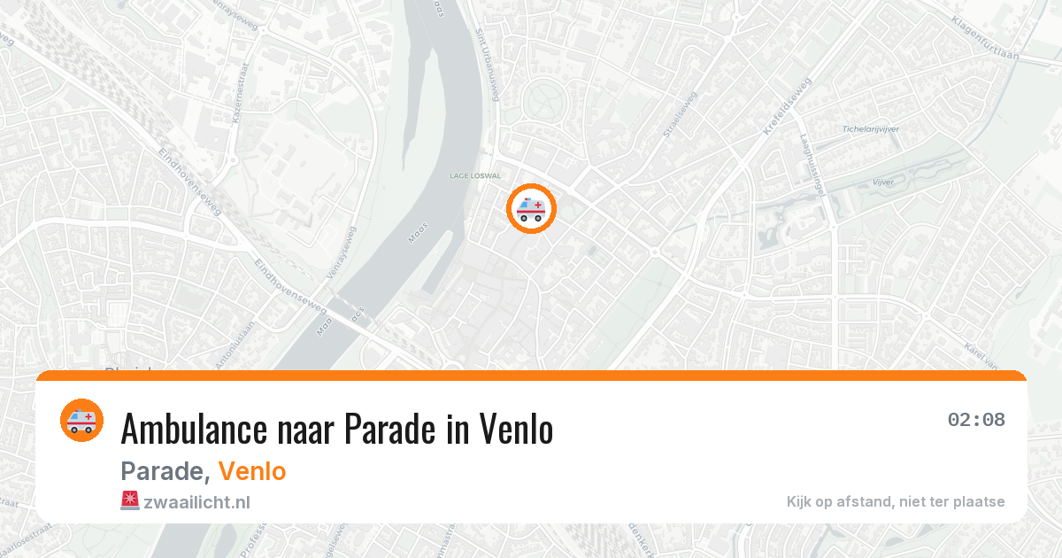 Ambulance naar Parade in Venlo — 29 jan 2026