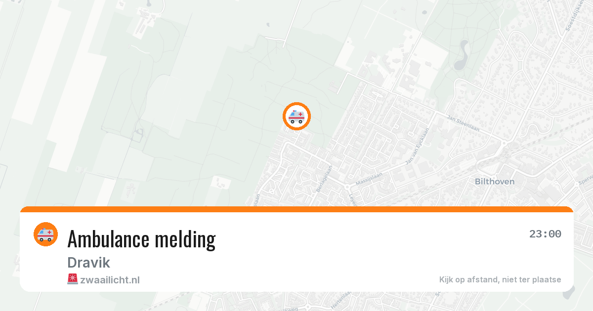 Ambulance melding — 6 feb 2026