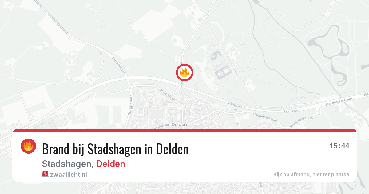 Brand bij Stadshagen in Delden — 28 jul 2026