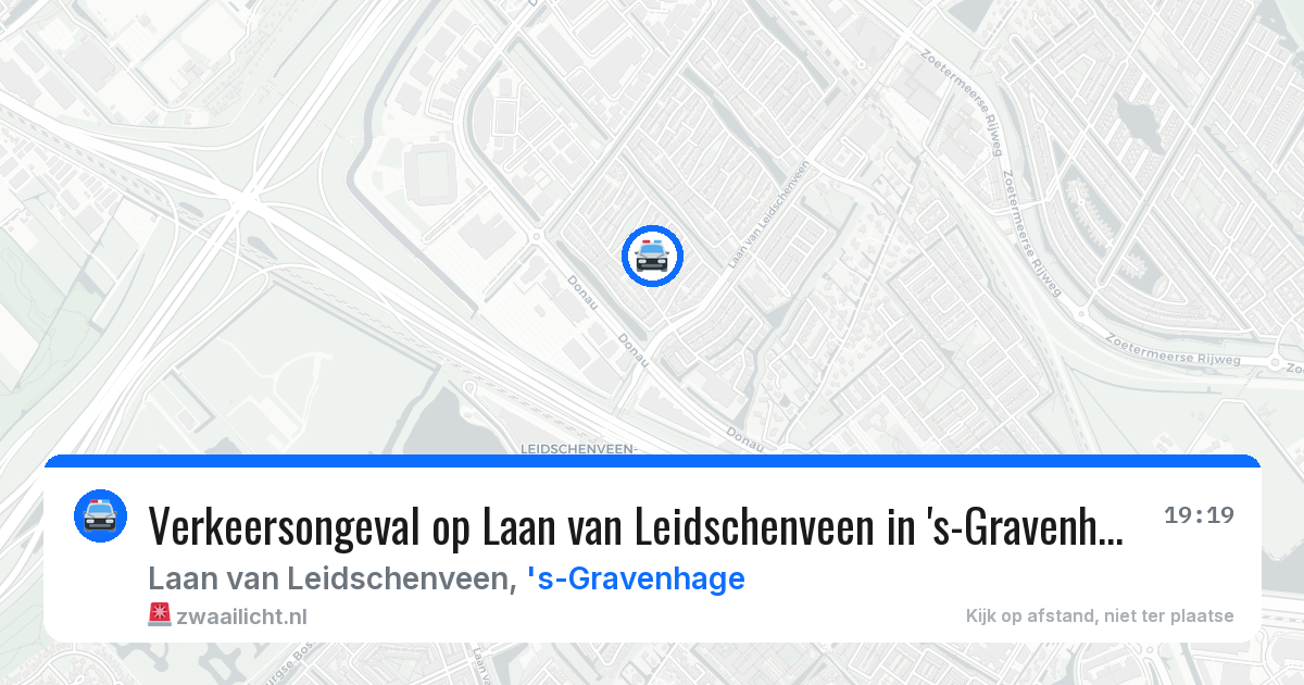 Verkeersongeval op Laan van Leidschenveen in 's-Gravenhage — 1 jun 2026