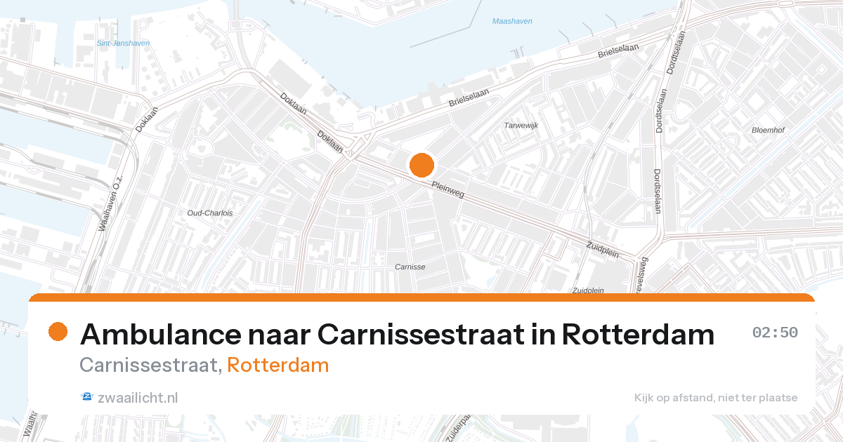 Ambulance naar Carnissestraat in Rotterdam — 1 feb 2026
