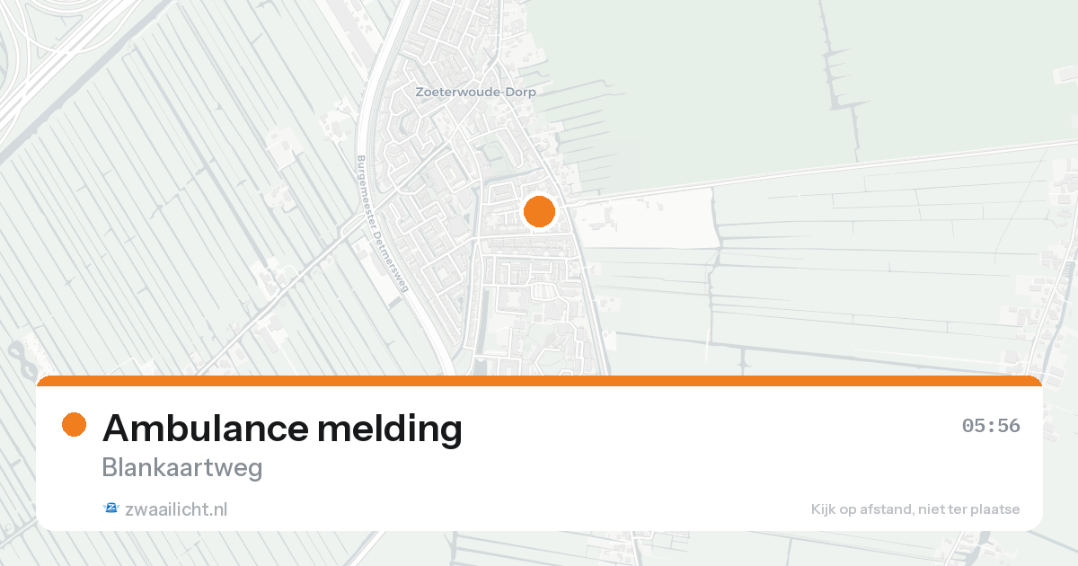 Ambulance melding — 4 jun 2026
