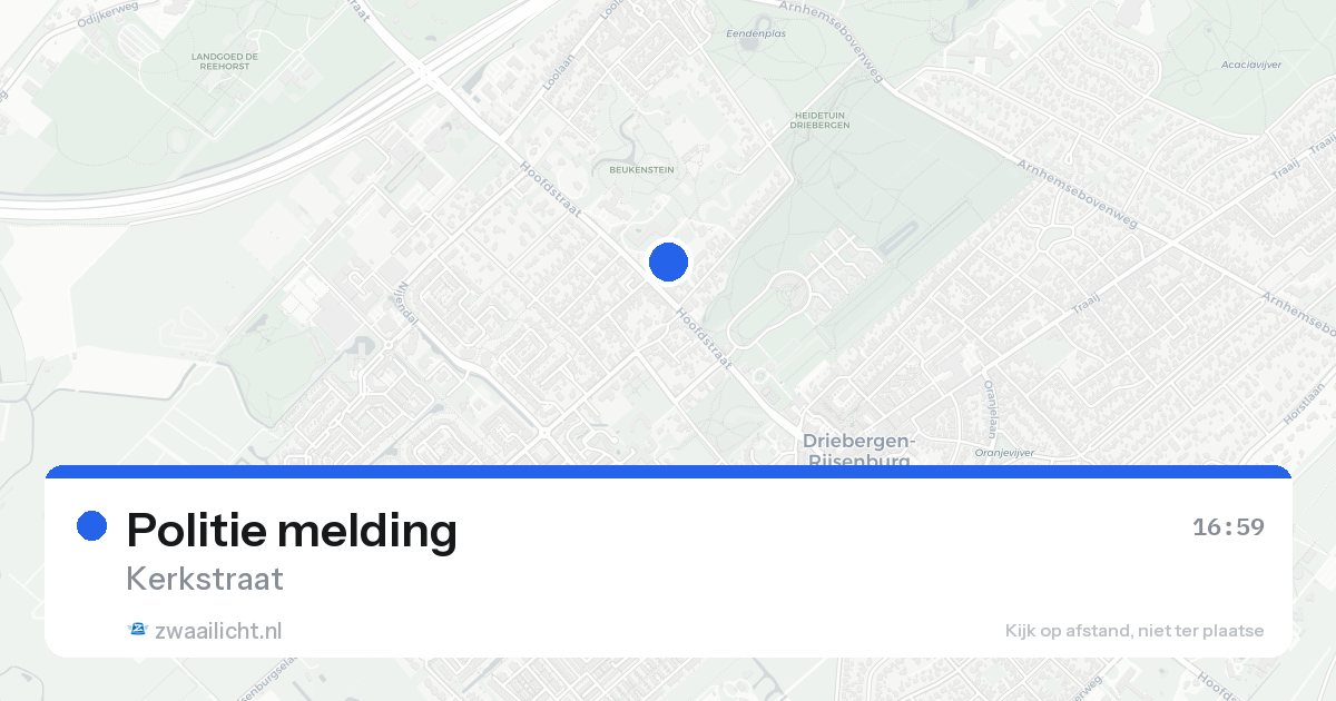 Politie melding — 11 jun 2026