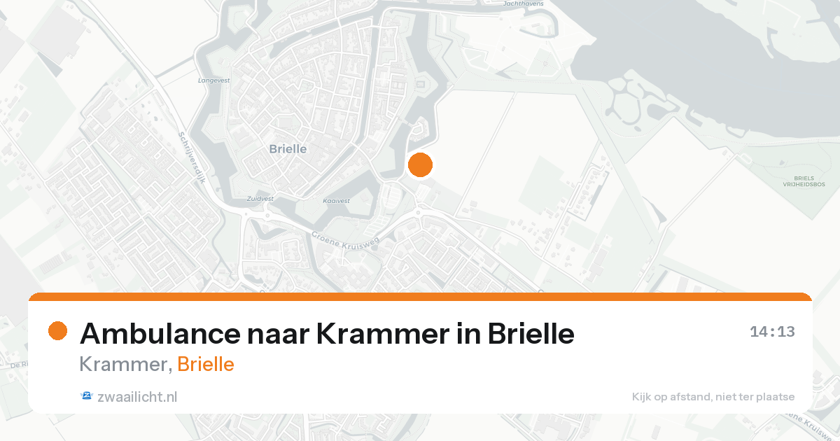 Ambulance naar Krammer in Brielle — 31 jan 2026