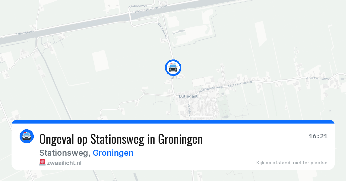 Ongeval op Stationsweg in Groningen — 27 jan 2026
