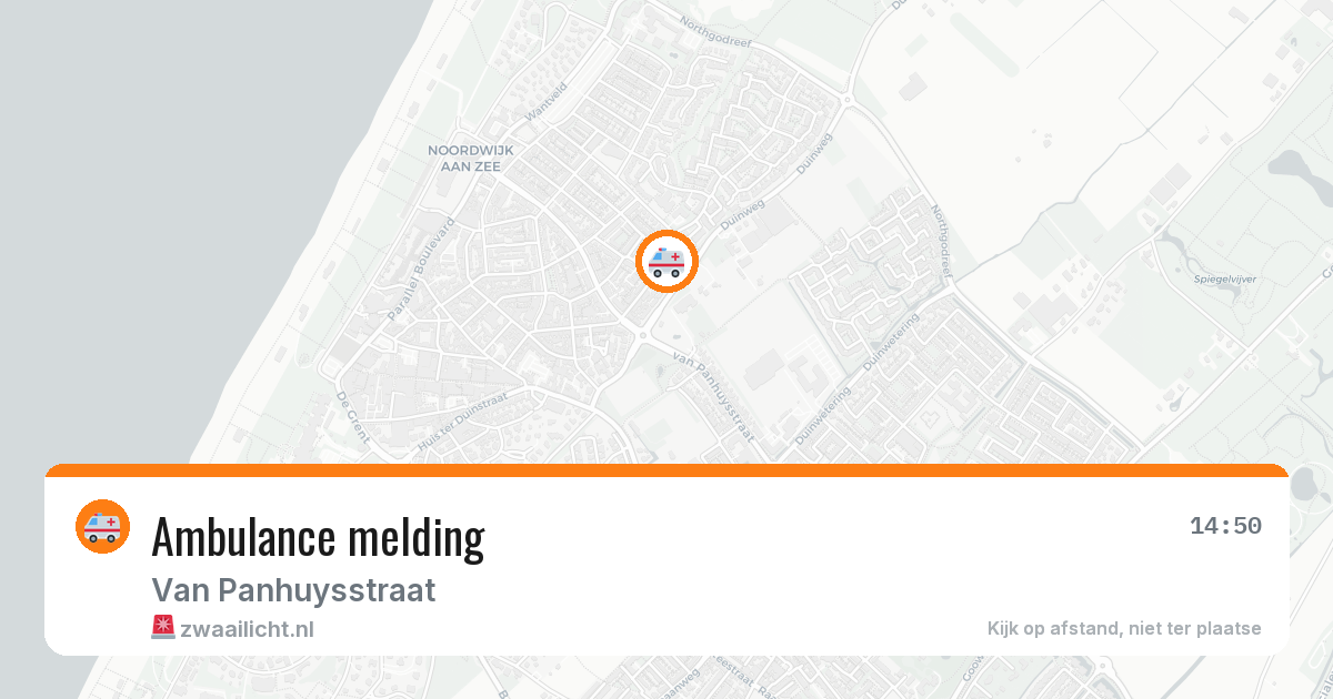 Ambulance melding — 9 feb 2026