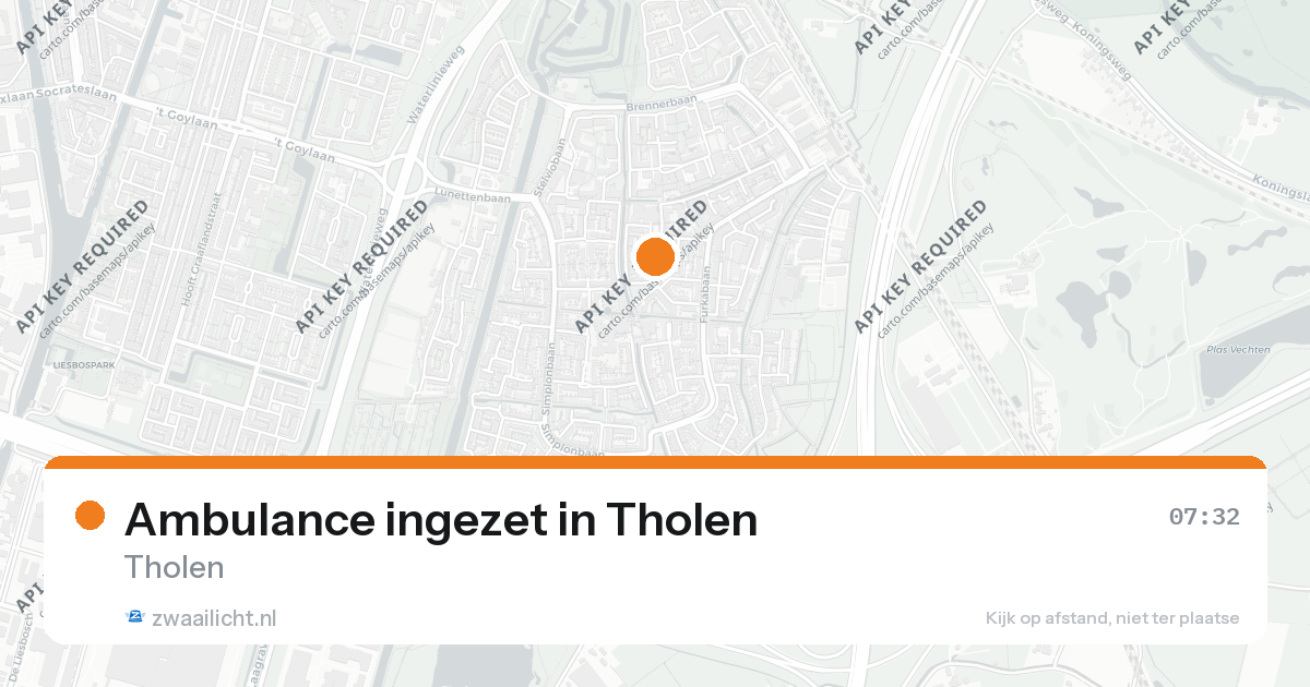 Ambulance ingezet in Tholen — 7 feb 2026