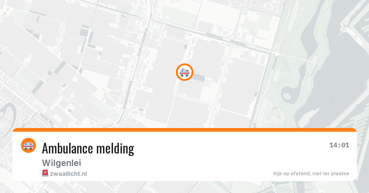Ambulance melding — 3 jul 2026