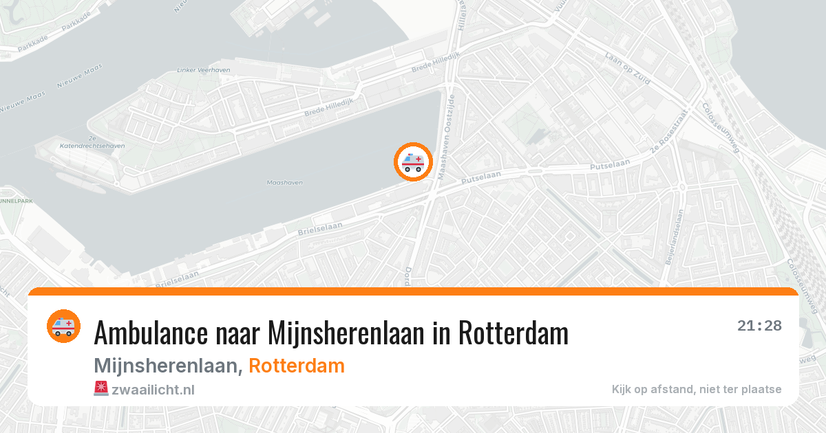 Ambulance naar Mijnsherenlaan in Rotterdam — 30 jun 2026