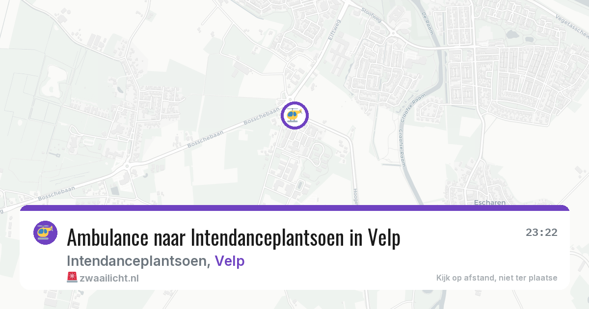 Ambulance naar Intendanceplantsoen in Velp — 27 jun 2026