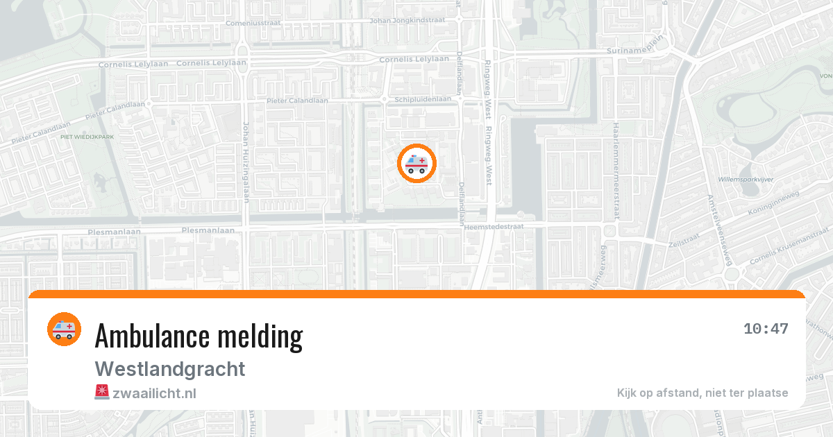 Ambulance melding — 22 jun 2026