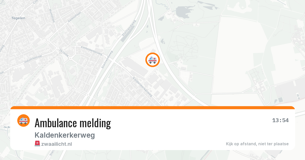 Ambulance melding — 18 jun 2026