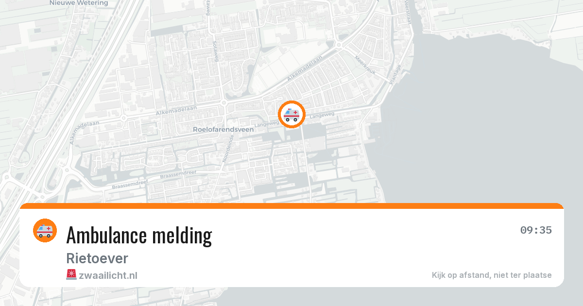 Ambulance melding — 27 jun 2026