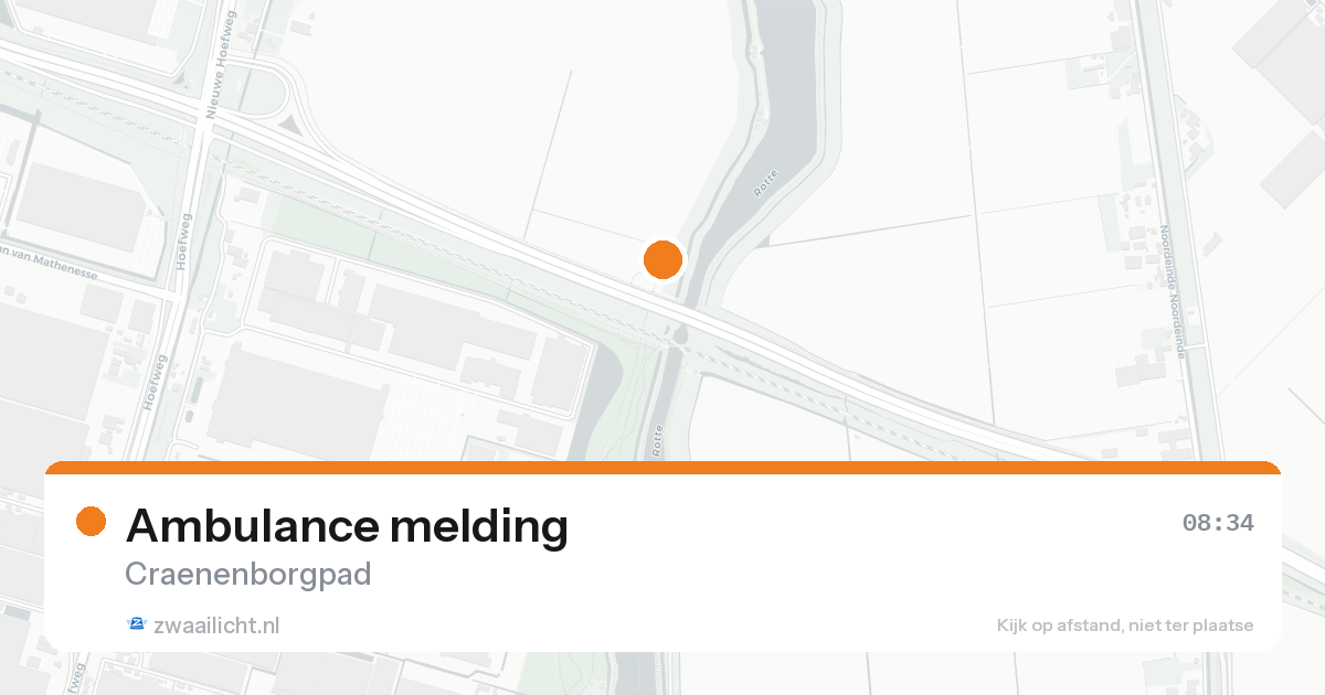 Ambulance melding — 19 mei 2026
