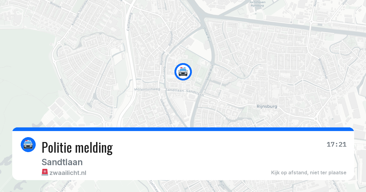 Politie melding — 25 apr 2026