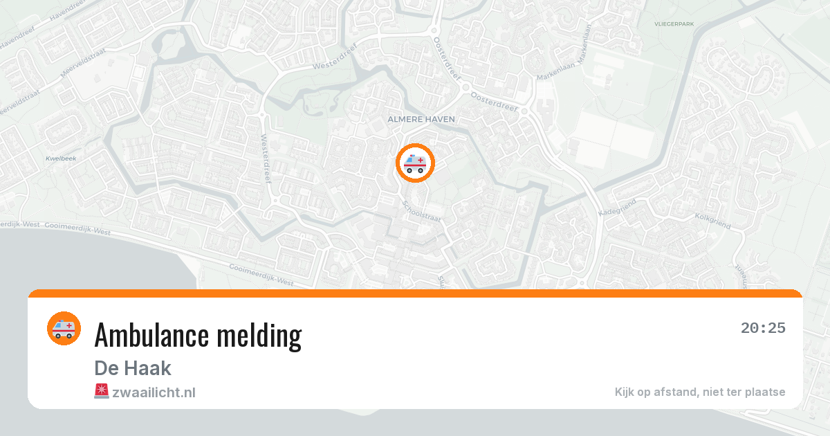 Ambulance melding — 11 apr 2026