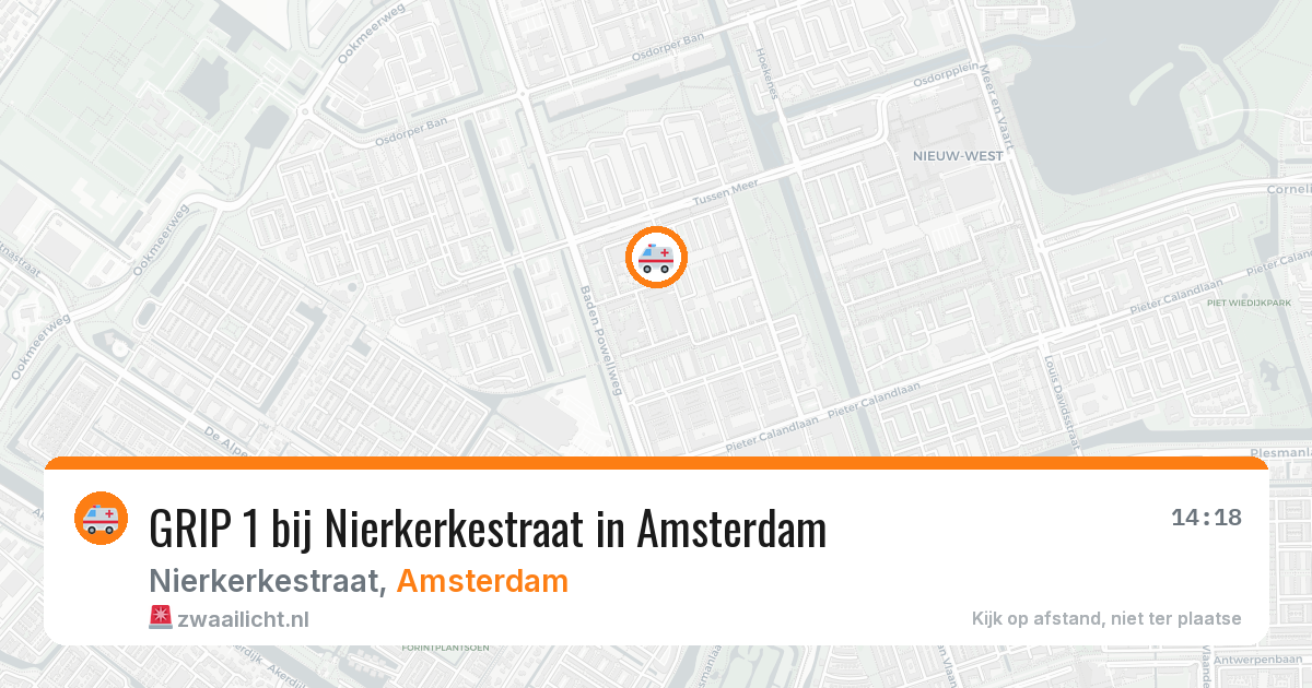 GRIP 1 bij Nierkerkestraat in Amsterdam — 28 jul 2026