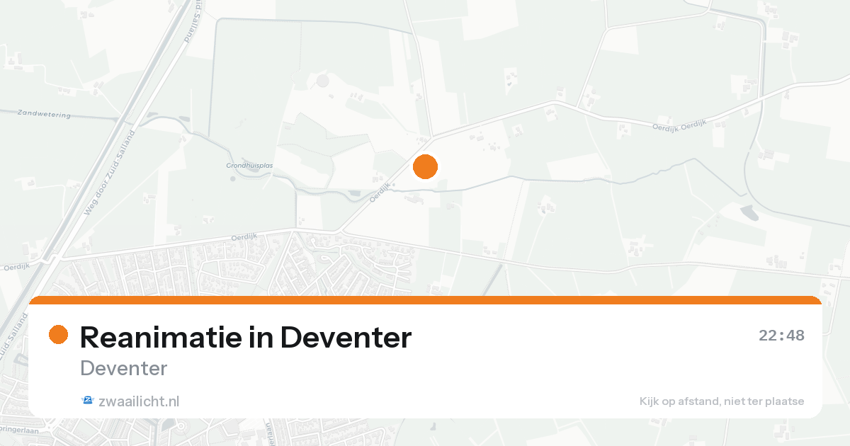 Reanimatie in Deventer — 13 aug 2026