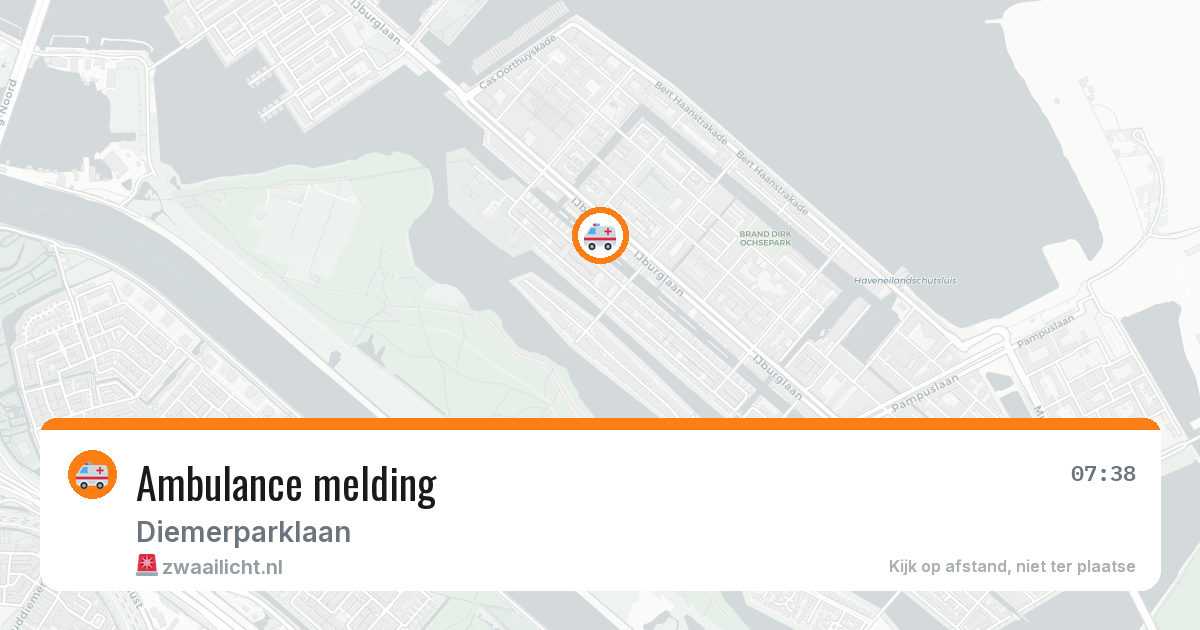 Ambulance melding — 30 jun 2026