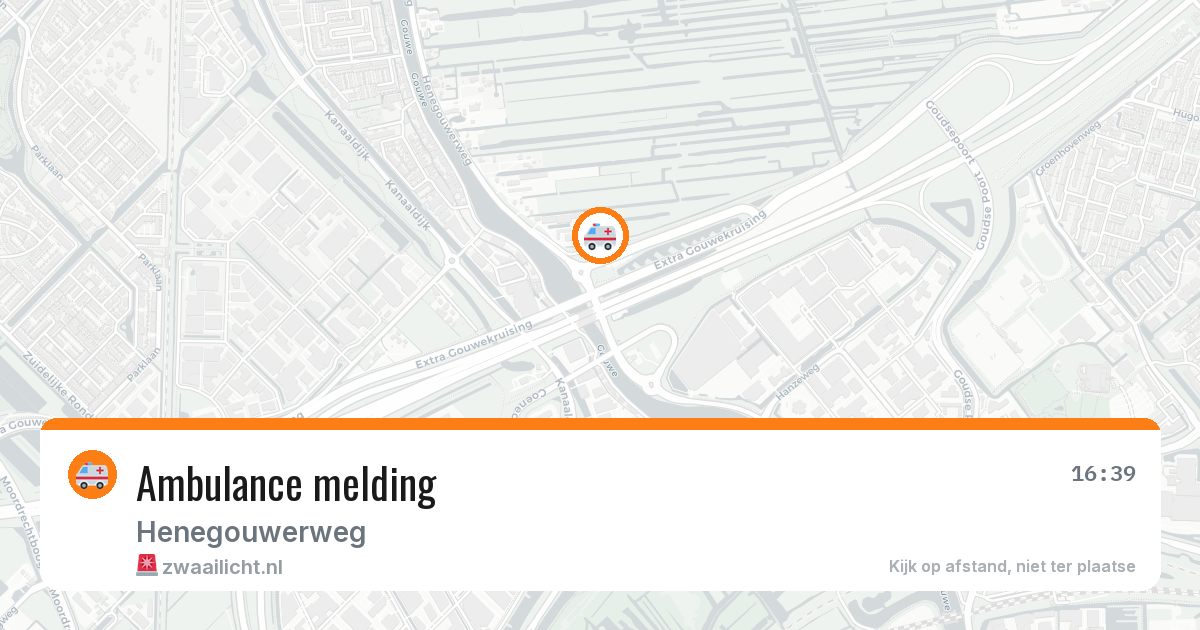 Ambulance melding — 8 feb 2026