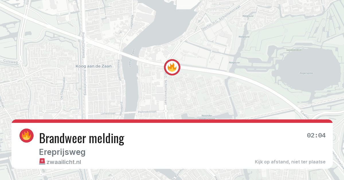 Brandweer melding — 27 jun 2026