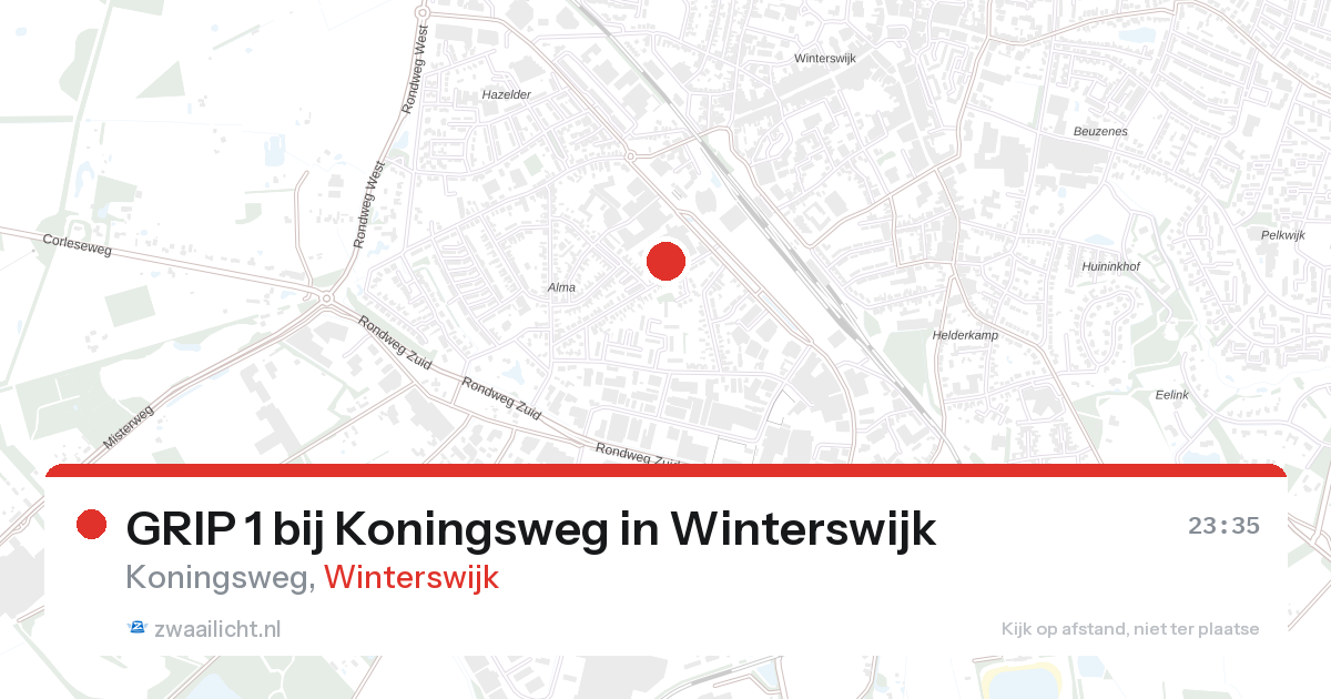 GRIP 1 bij Koningsweg in Winterswijk — 26 aug 2026