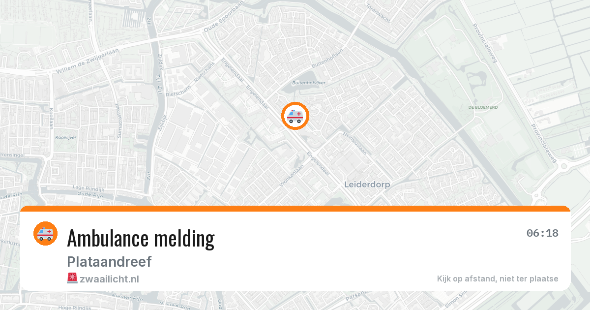 Ambulance melding — 12 feb 2026