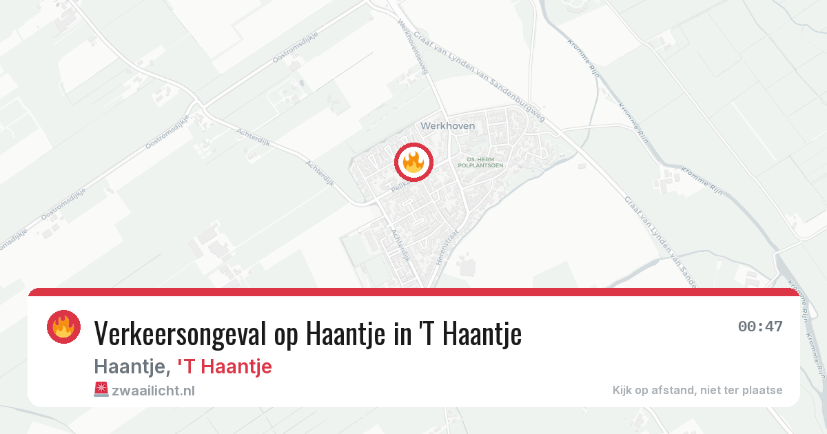 Verkeersongeval op Haantje in 'T Haantje — 19 jun 2026