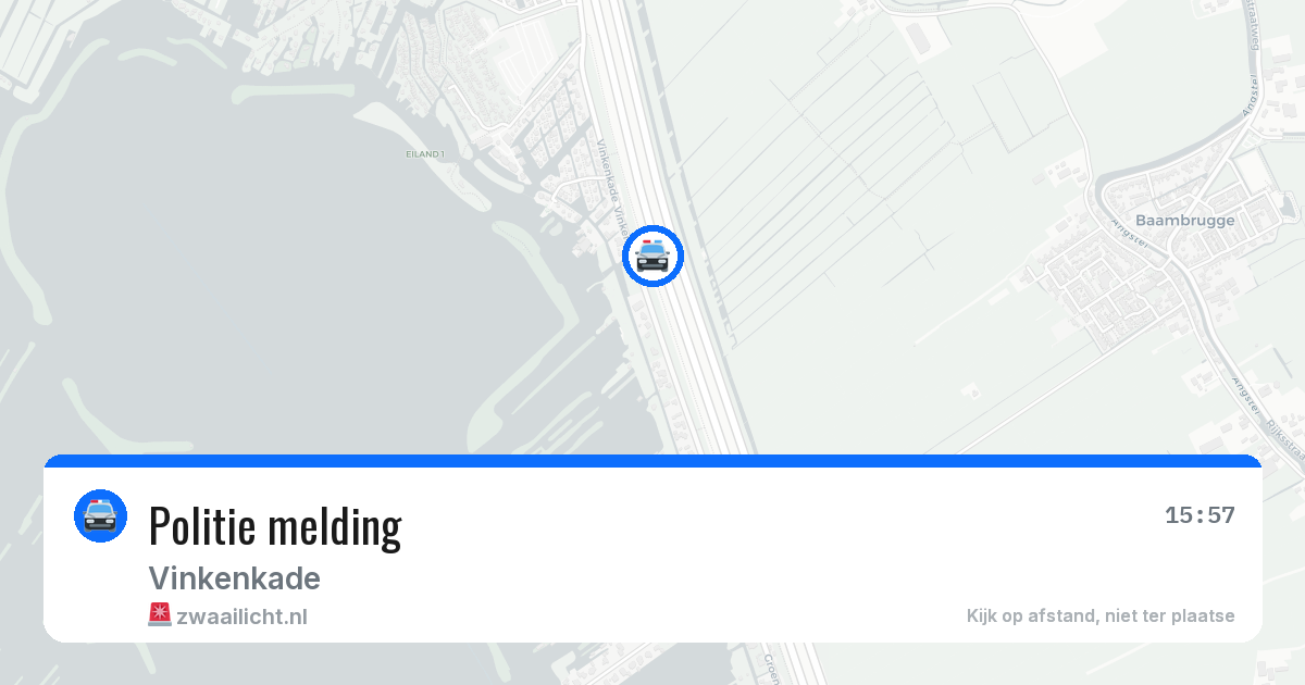 Politie melding — 20 jun 2026